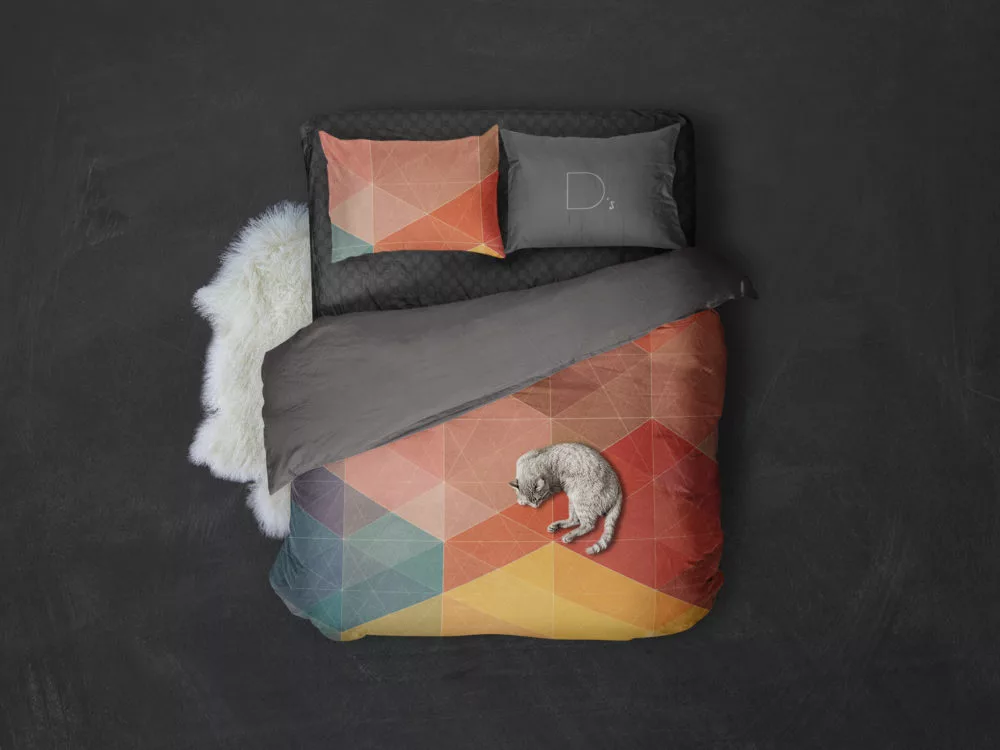 Bed Linen – Free PSD Mockup