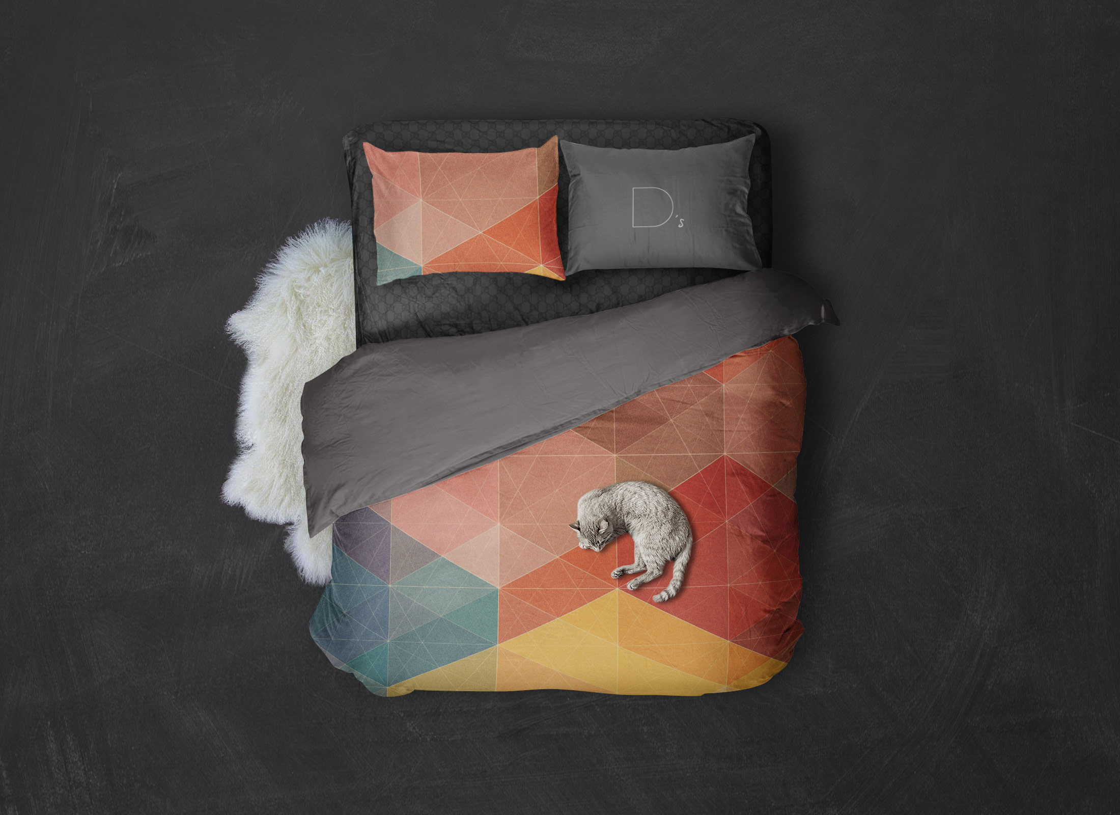 Download Bed Linen Free Psd Mockup Bright And Dark Background Free Mockup PSD Mockup Templates