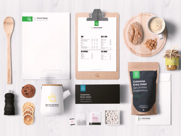 Food Packaging and Branding Free Mockups