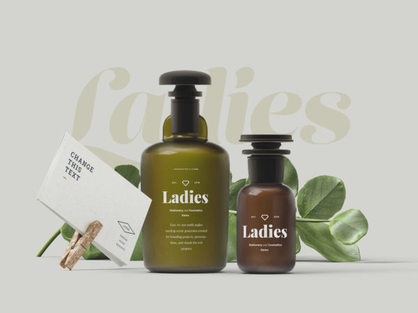 Free Branding Mockup Scene