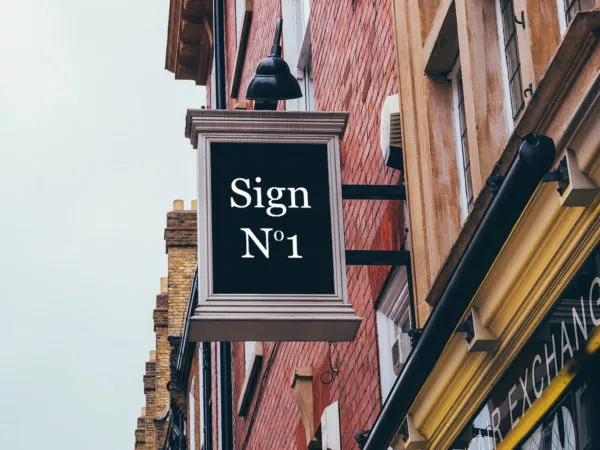 Outdoor Signs Free PSD Mockups
