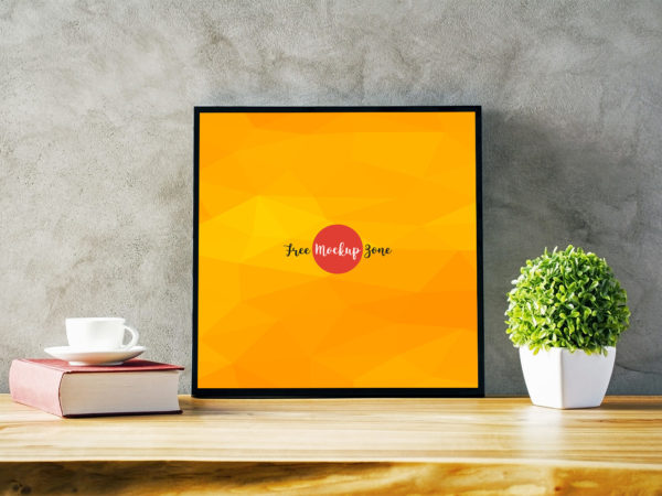 Photo Frame Free PSD Mockup