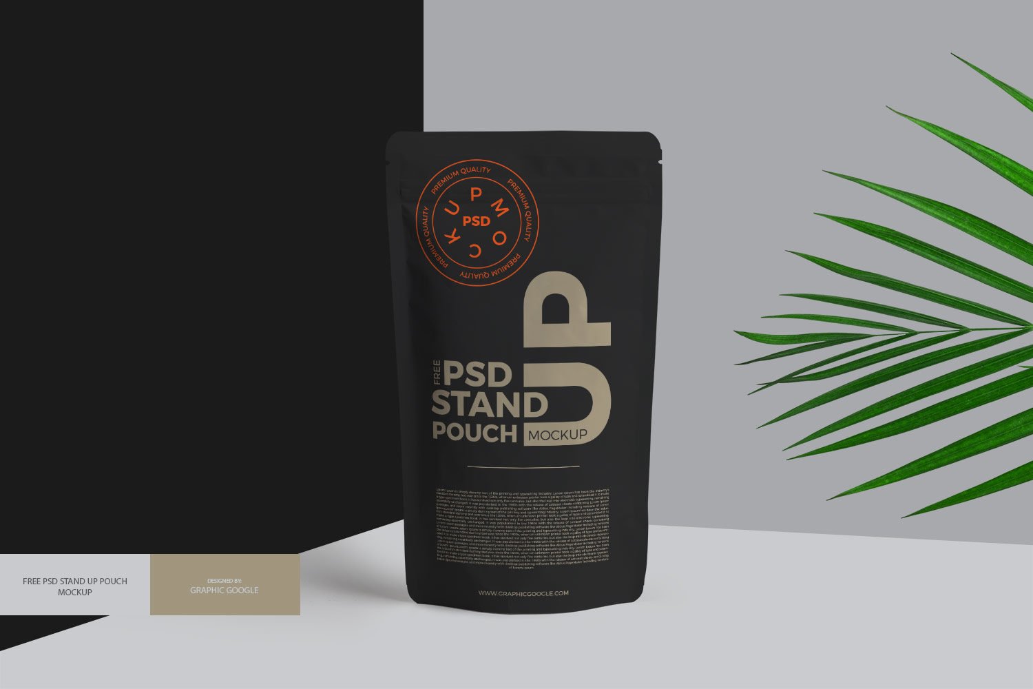 Download Stand Up Pouch - Free PSD Mockup | Free Mockup