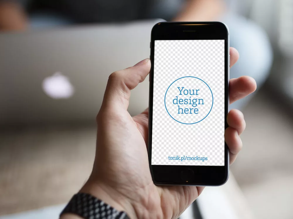 Free iPhone 6 PSD Mockup