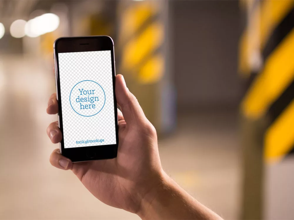 Free iPhone 6 PSD Mockup