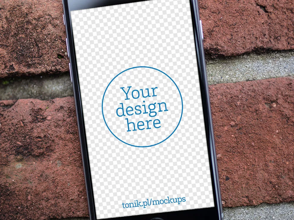 Free iPhone 6 PSD Mockup