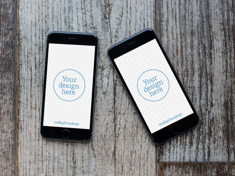 Free iPhone 6 PSD Mockup