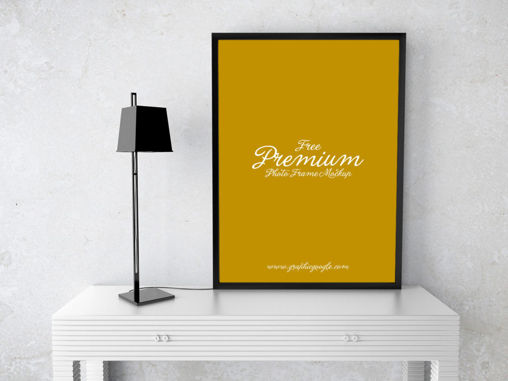 Photo Frame Free Mockup