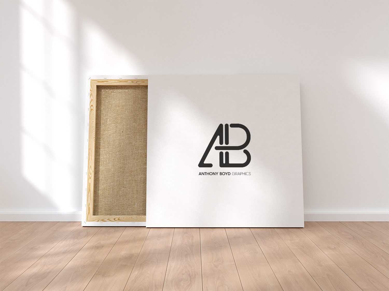 Download Square Canvas Free Psd Mockup Free Mockup