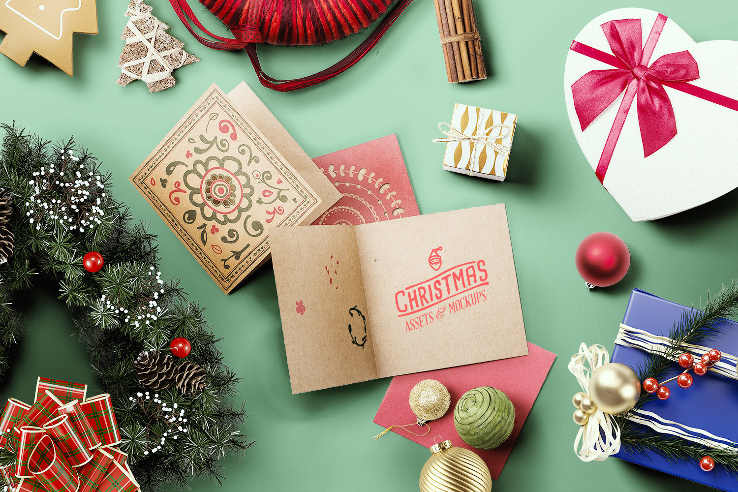 Download Christmas Mockup Pack Free Demo | Free Mockup