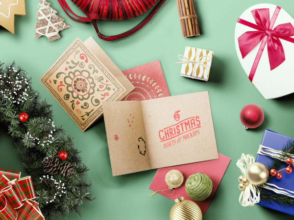 Christmas Mockup Pack Free Demo