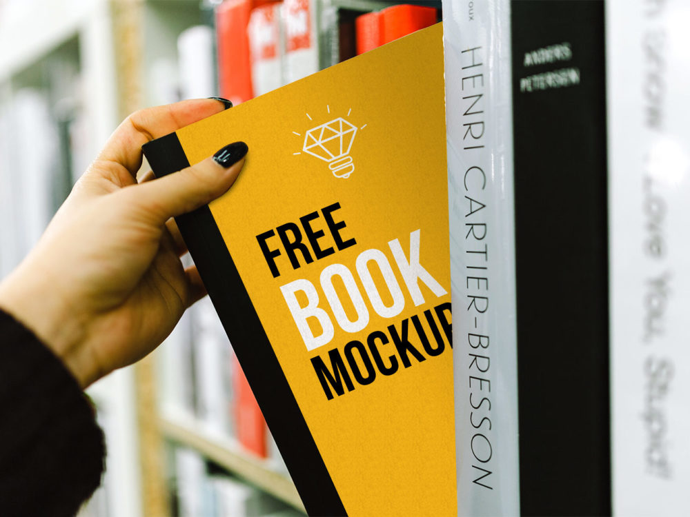 Free book cover mockup | free mockup