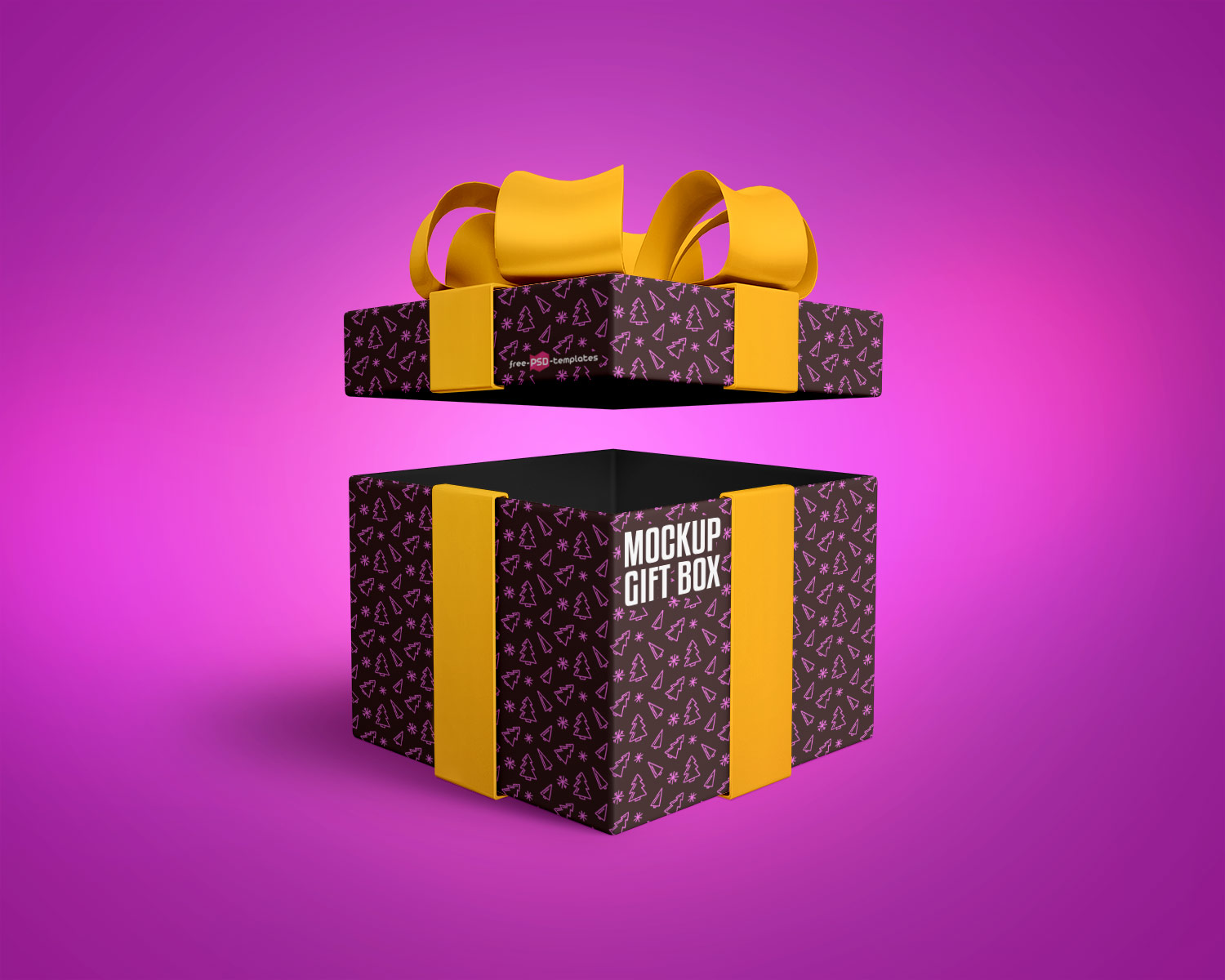 Download Gift-Box-Free-PSD-Mockup | Free Mockup