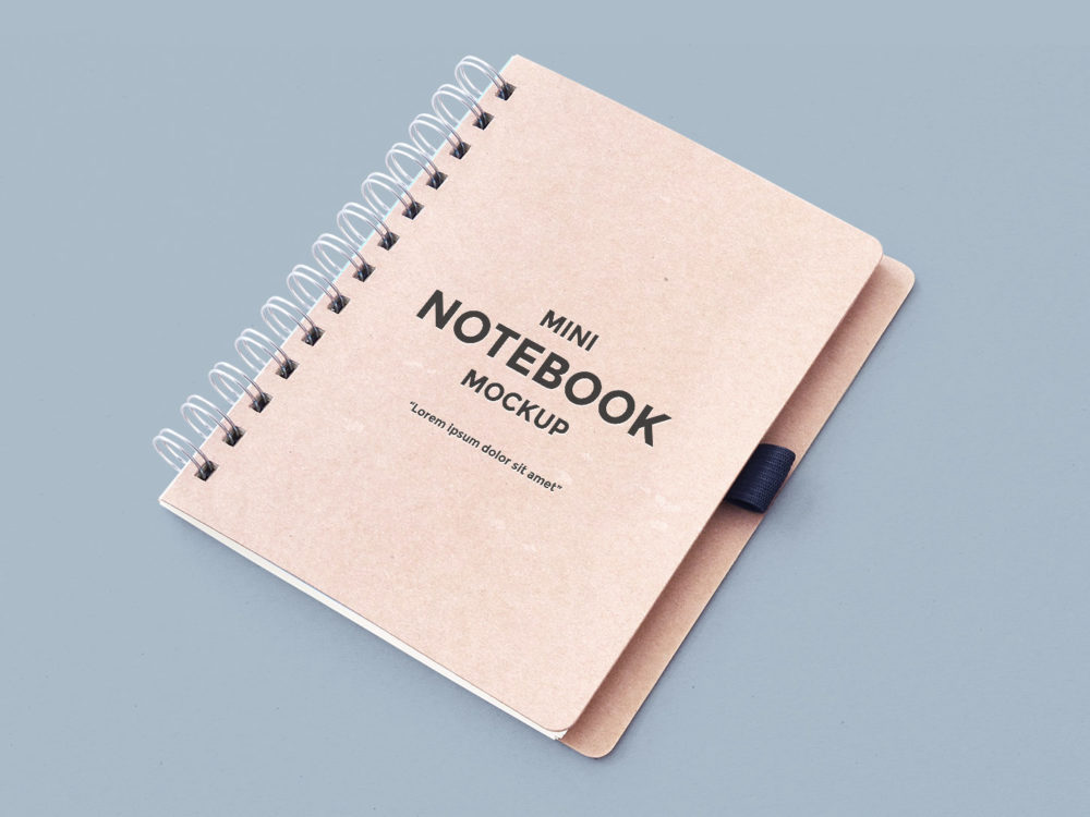 Notebook Free Mockup
