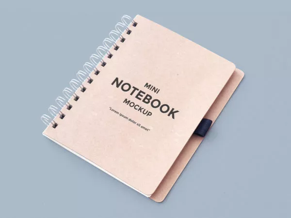 Notebook Free Mockup