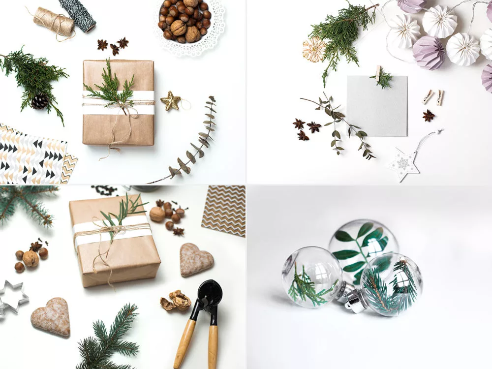 Free Christmas Assets Mockup Pack