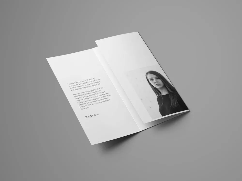 Trifold Brochure Free Mockup
