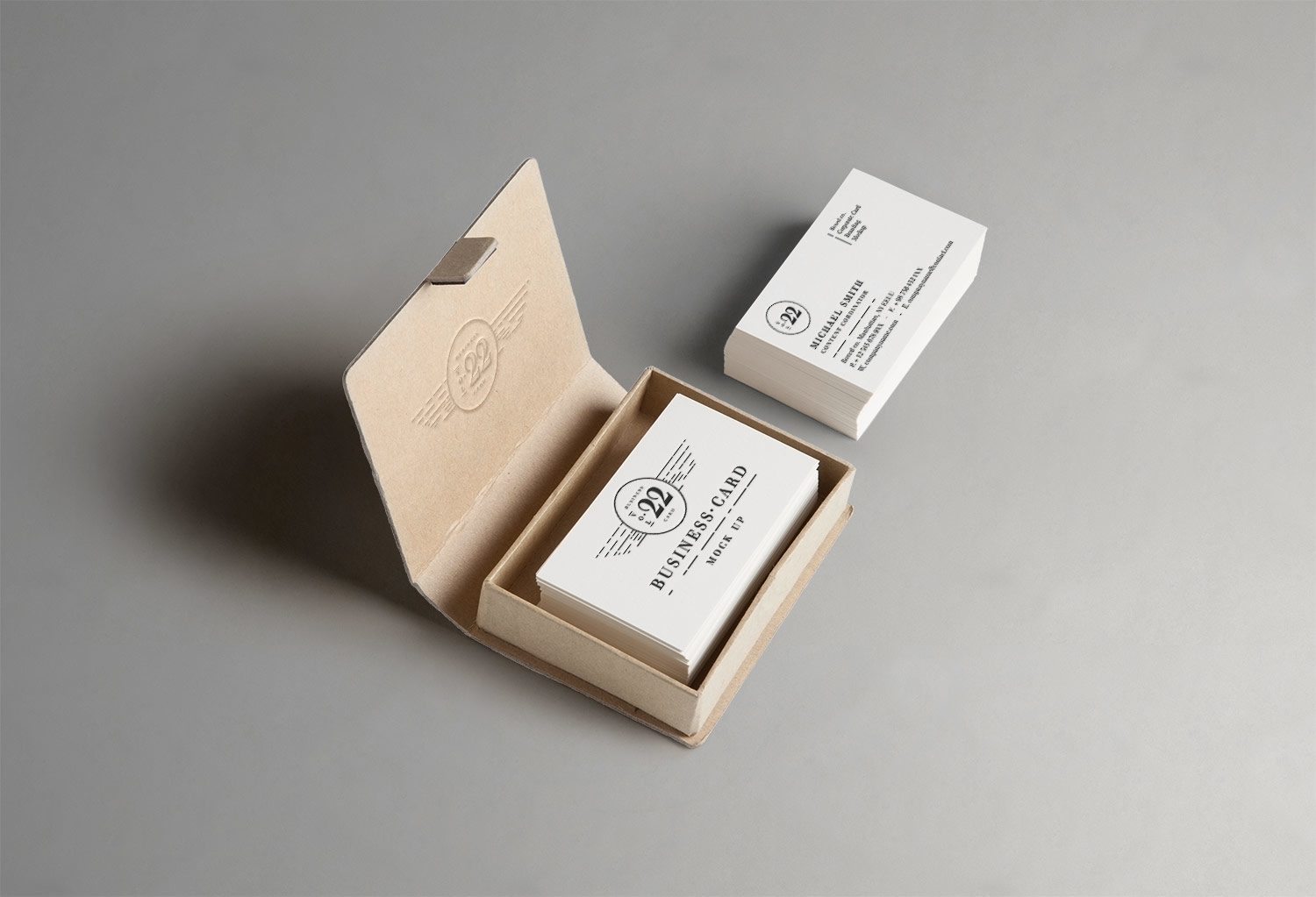 Download Business Card Mock-Up Free PSD | Free Mockup