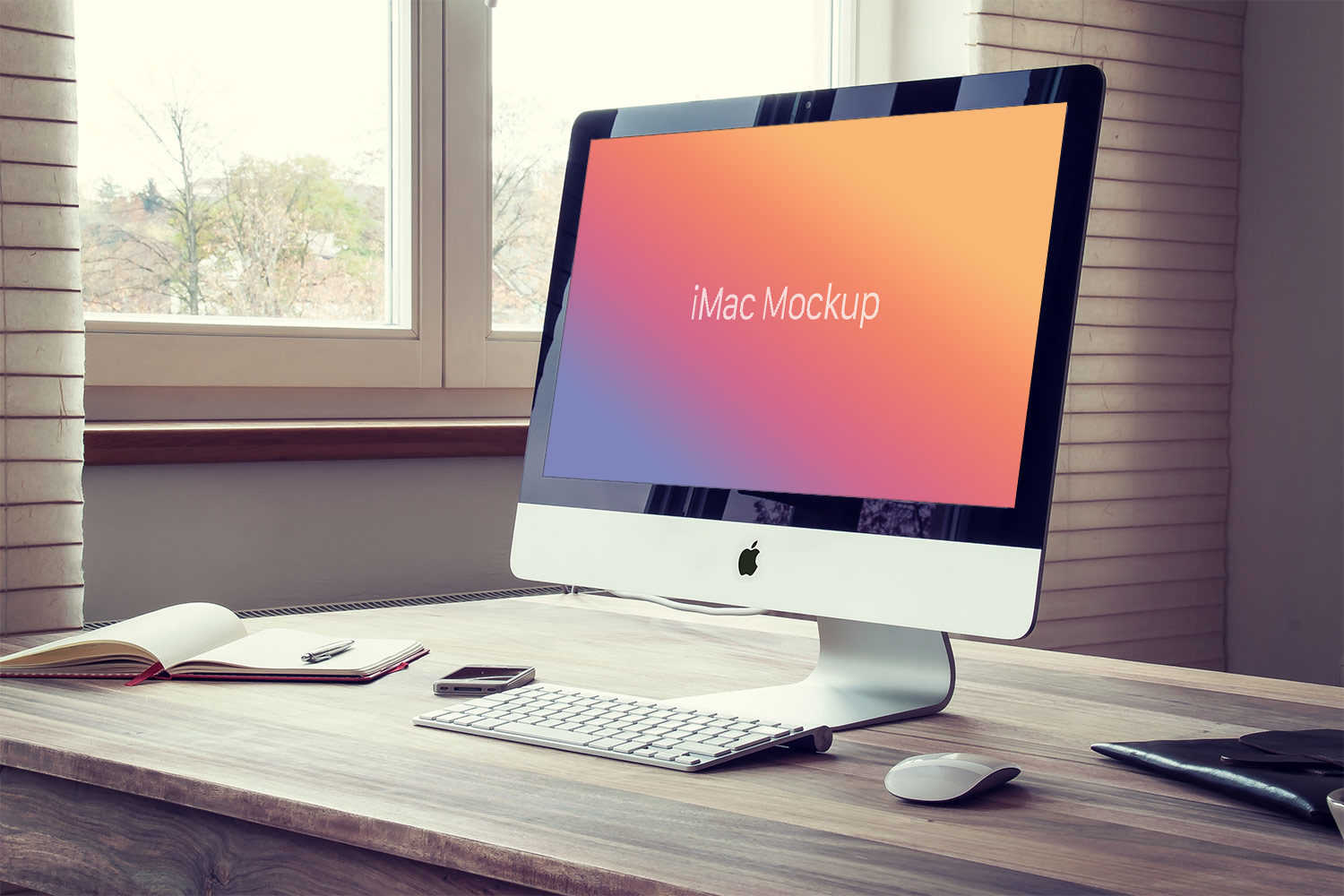 Free Vintage Apple Imac Psd Mockup Free Mockup