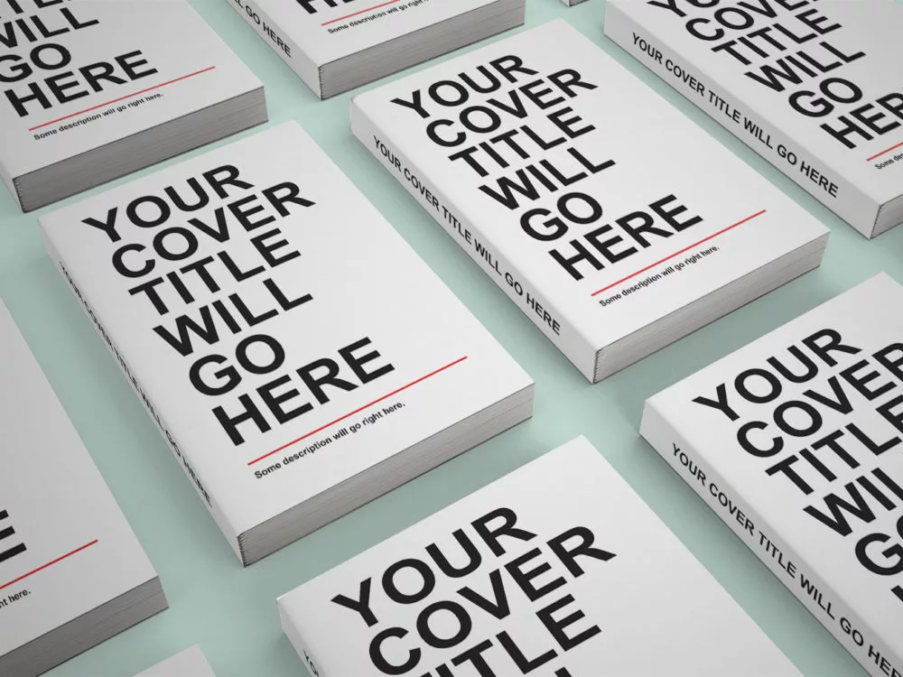Free Book Mockups PSD Download