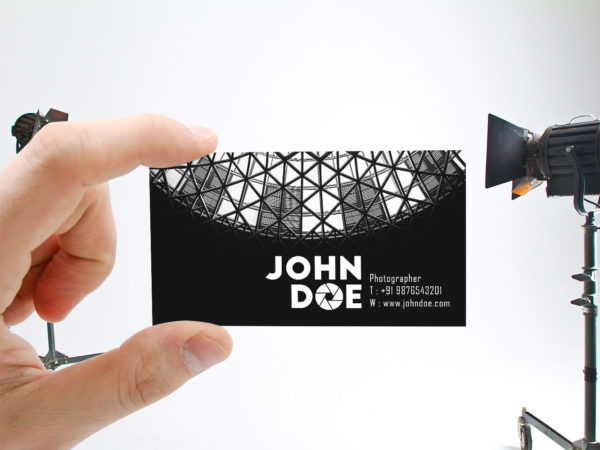 Free Business Card Mock Up