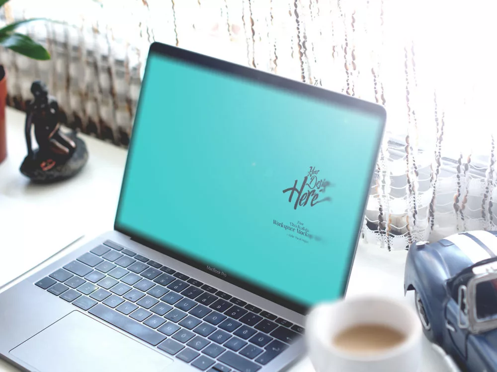 Free Ultra Realistic Workspace Mockup