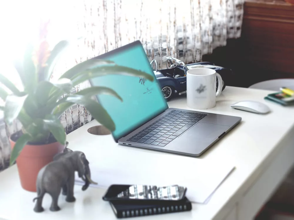 Free Ultra Realistic Workspace Mockup