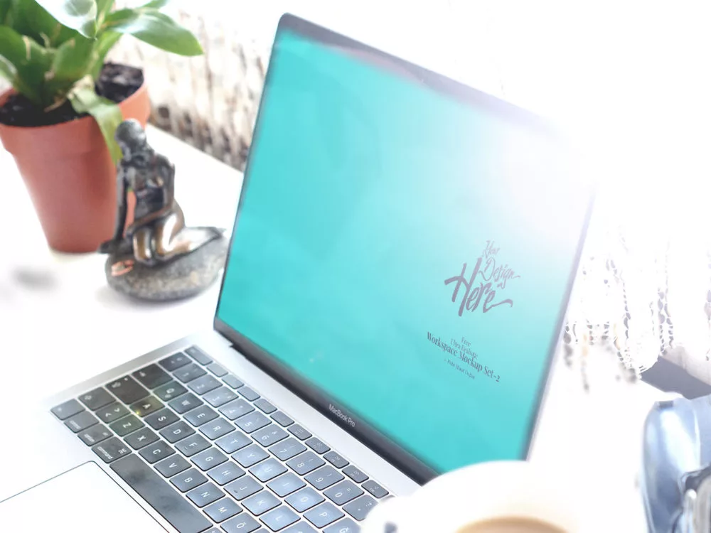 Free Ultra Realistic Workspace Mockup