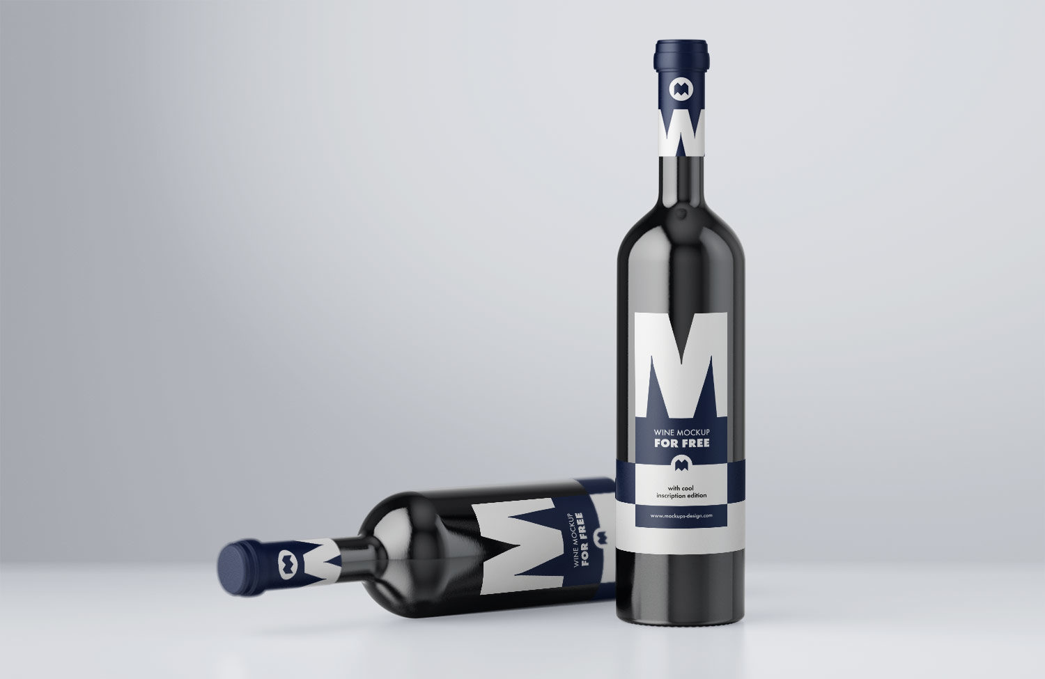 Download Free Wine Label Mockup PSD | Free Mockup