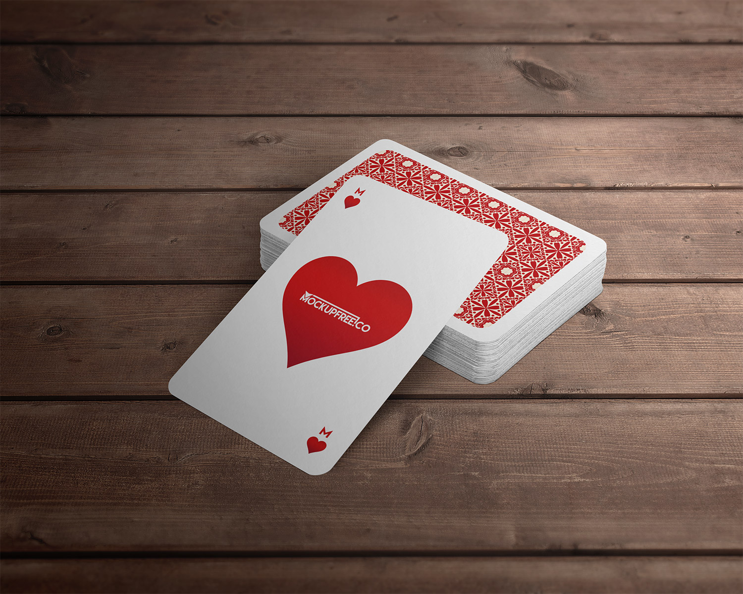 Playing Cards Free PSD Mockups