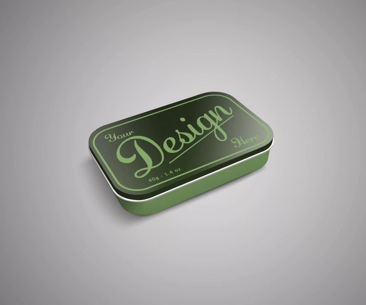 Tin Box Mockups Free