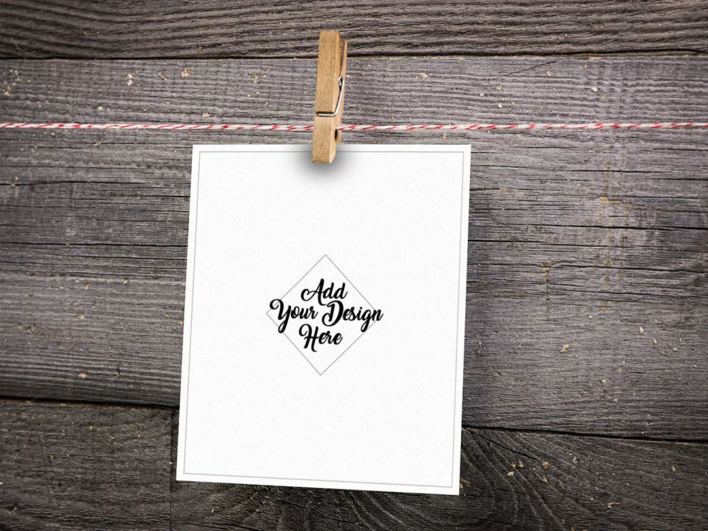 Two Free Greeting Card Mockups