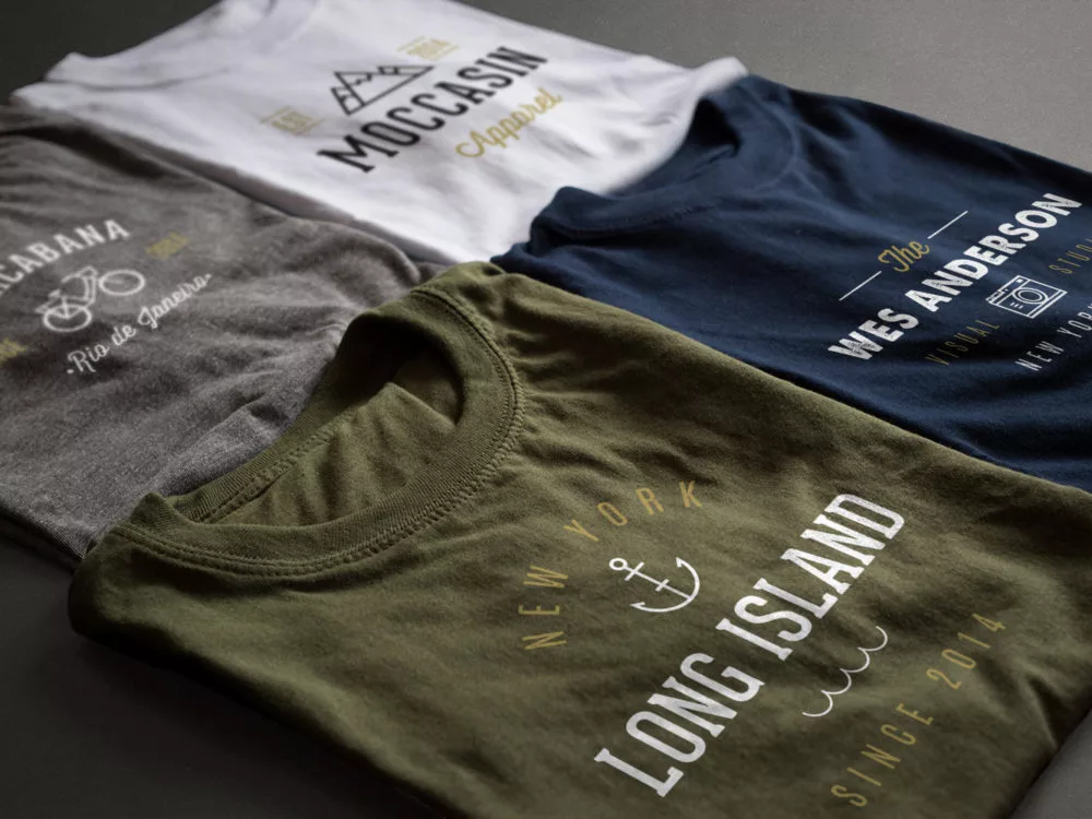 Two Photorealistic T-Shirt Free Mockups