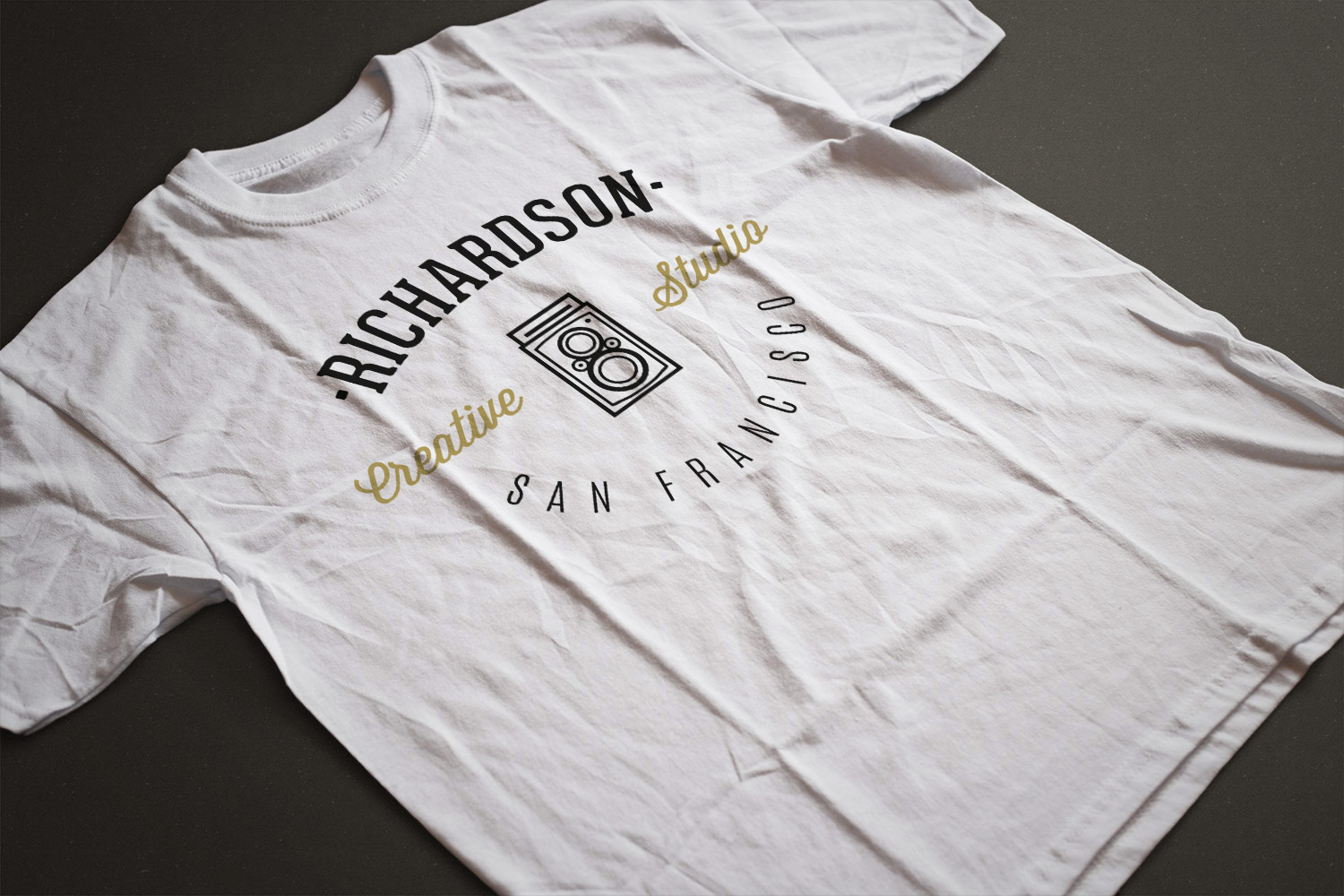 photorealistic 2 mockup t-shirt Free Mockups Two T Photorealistic Mockup Free  Shirt 02