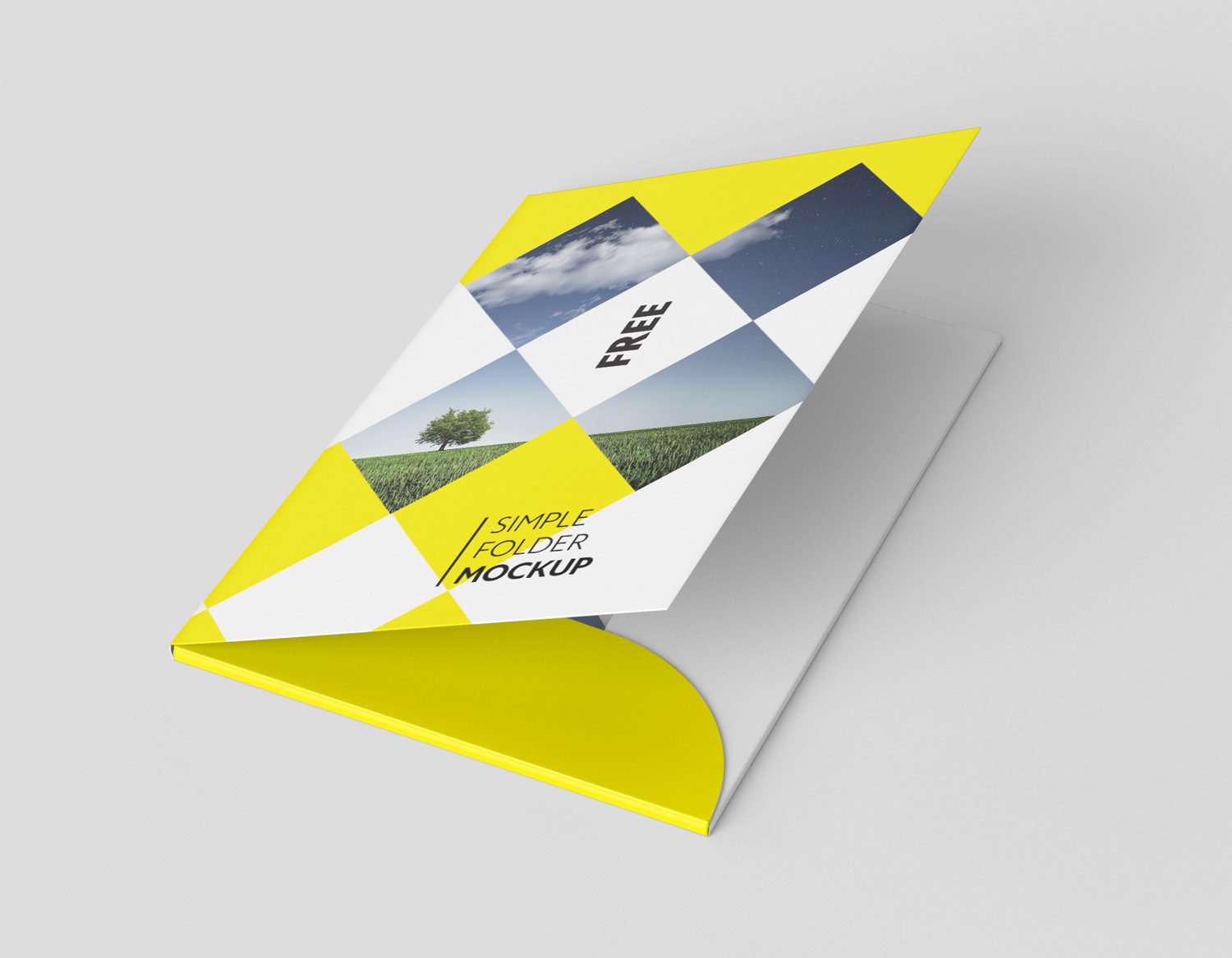 Download A4 Folder Free Mockup | Free Mockup