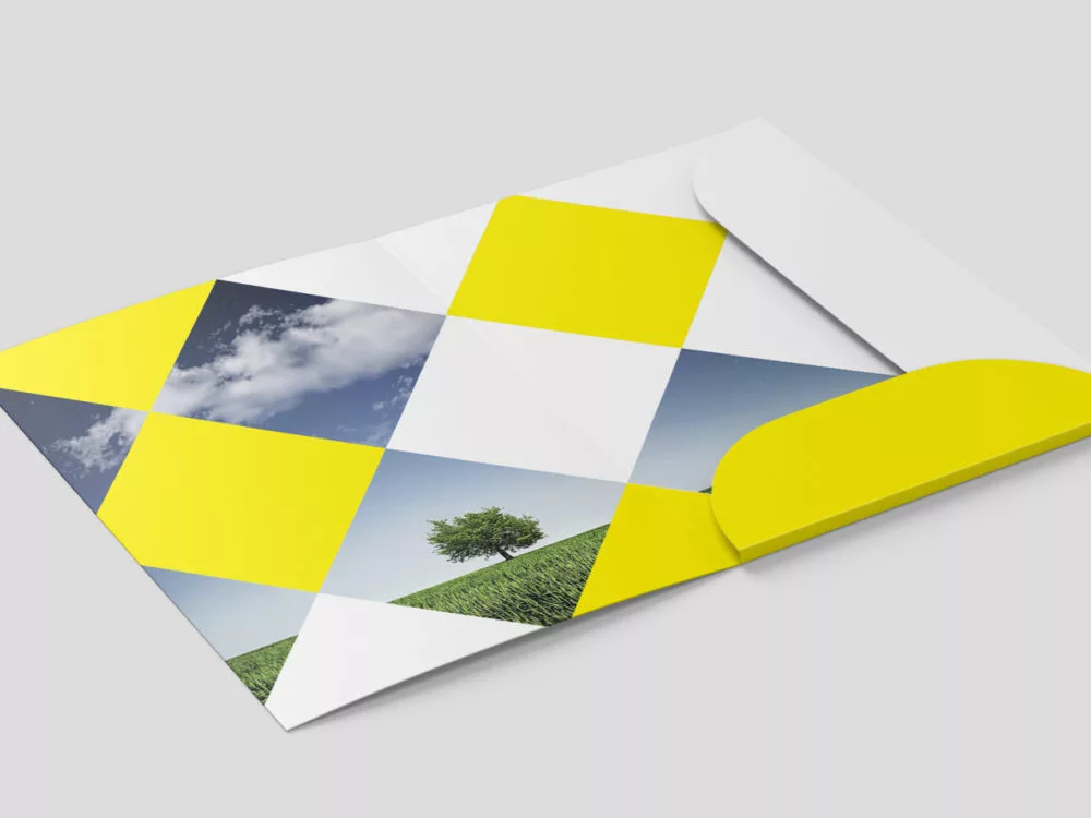 A4 Folder Free Mockup