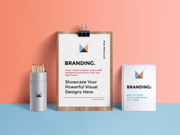 Branding Identity Mockup PSD