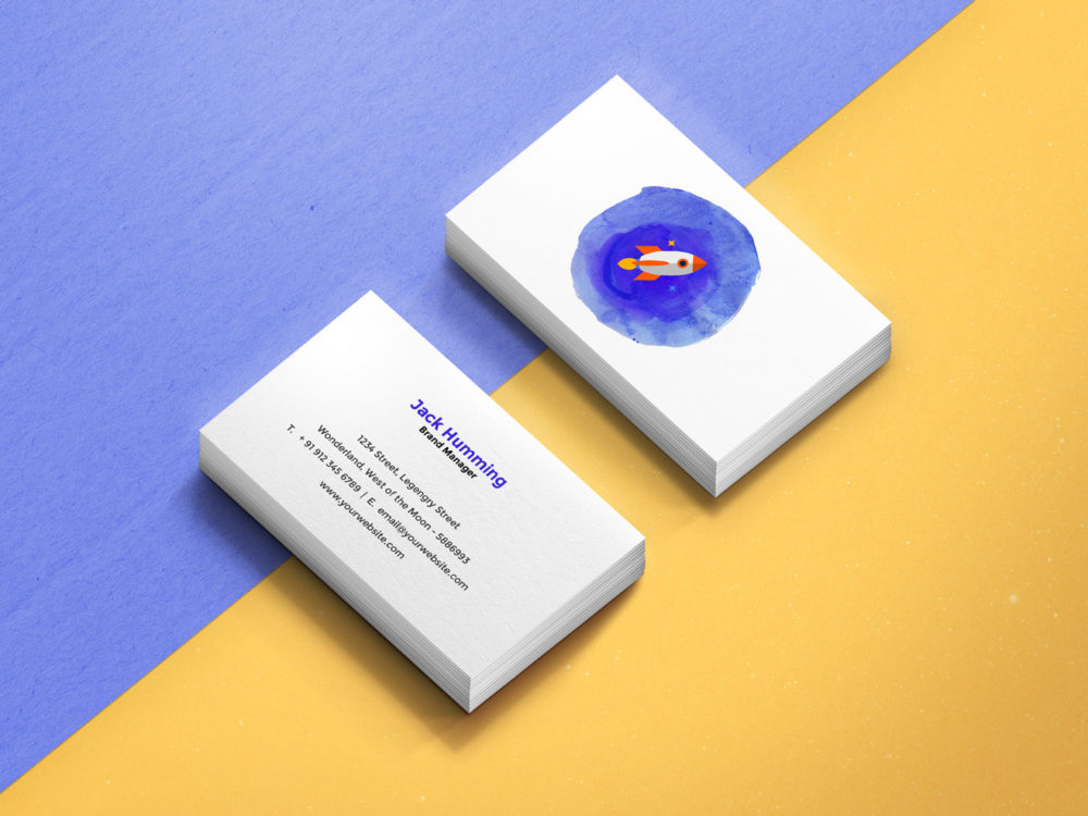 Business Card Mockup Template