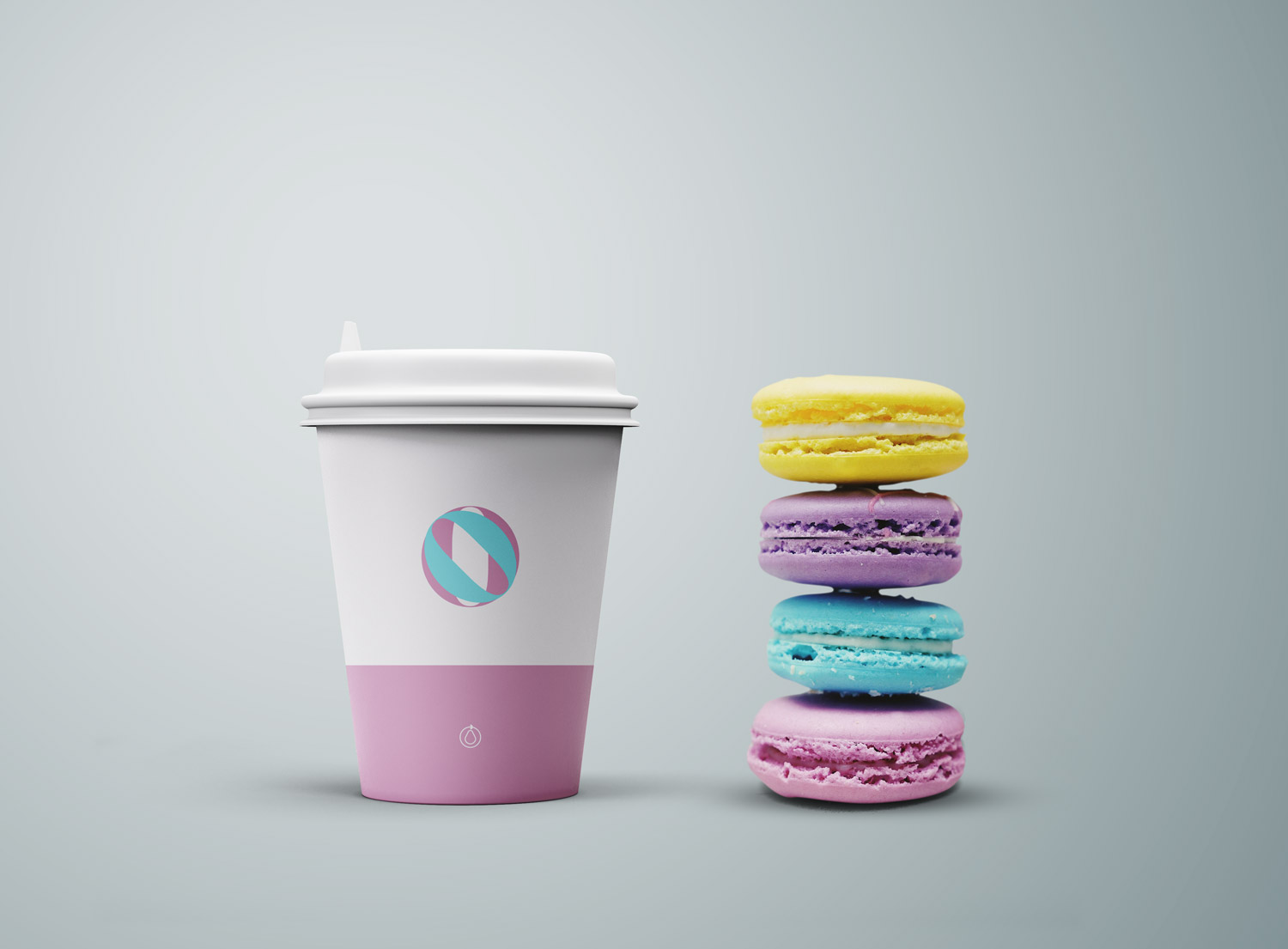 Download Coffee Cup And Cookies Mockup Free Mockup