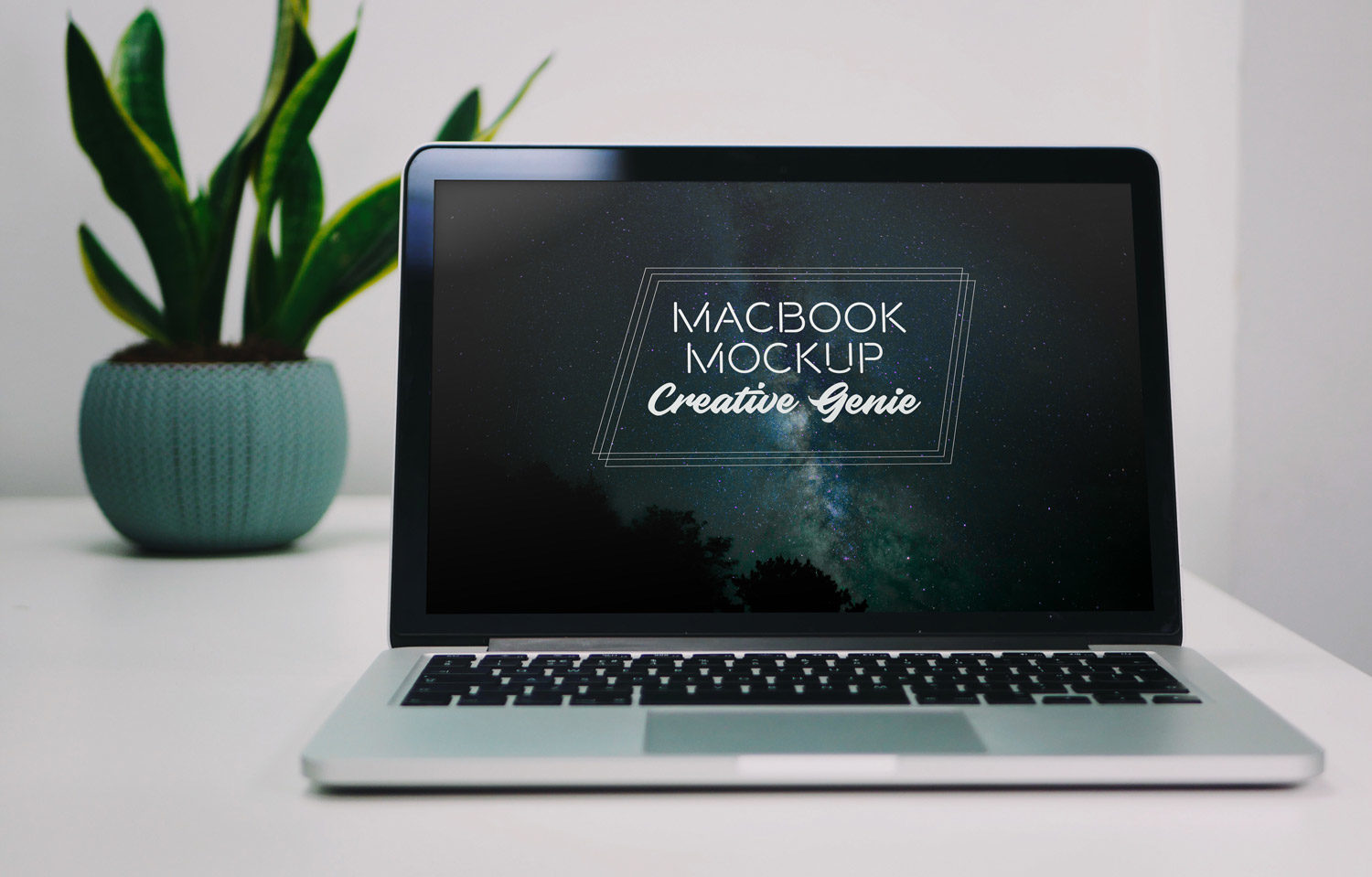 Download Elegant MacBook Mockup Free PSD | Free Mockup
