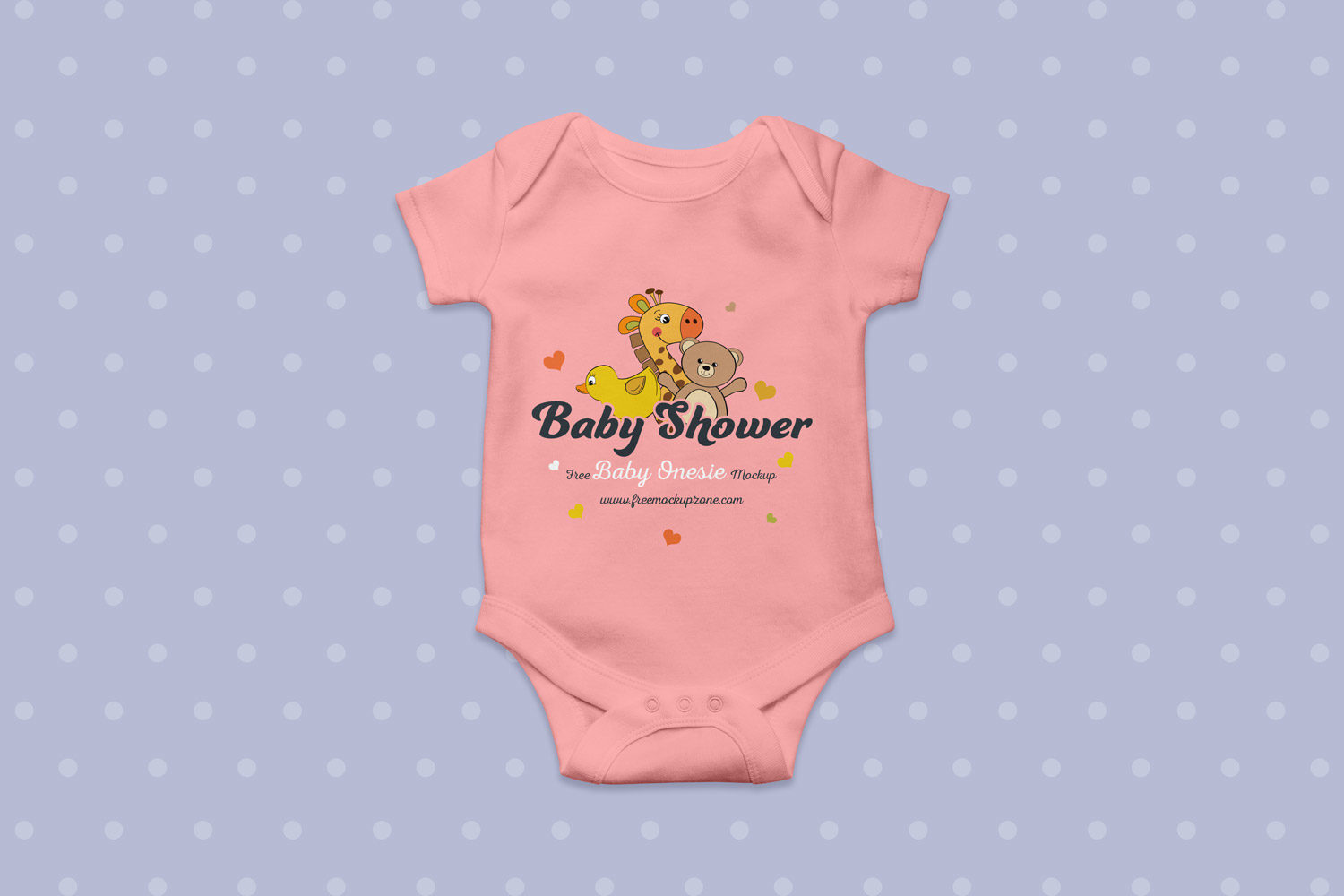 Download Free Baby Onesie Mockup | Free Mockup