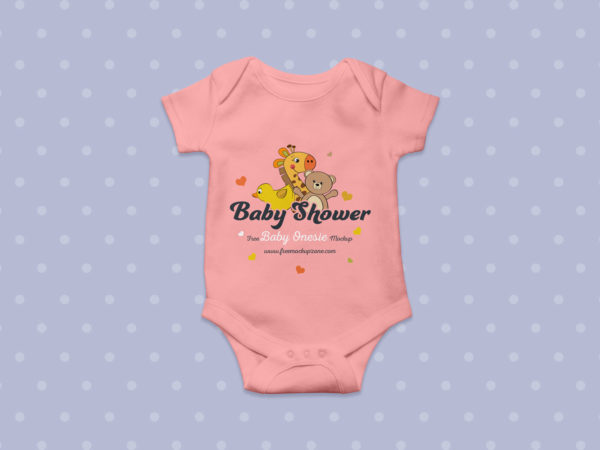 Free Baby Onesie Mockup