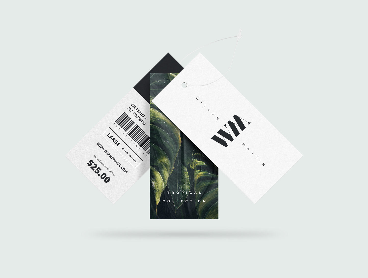 Free Brand Tags Mockup Free Mockup