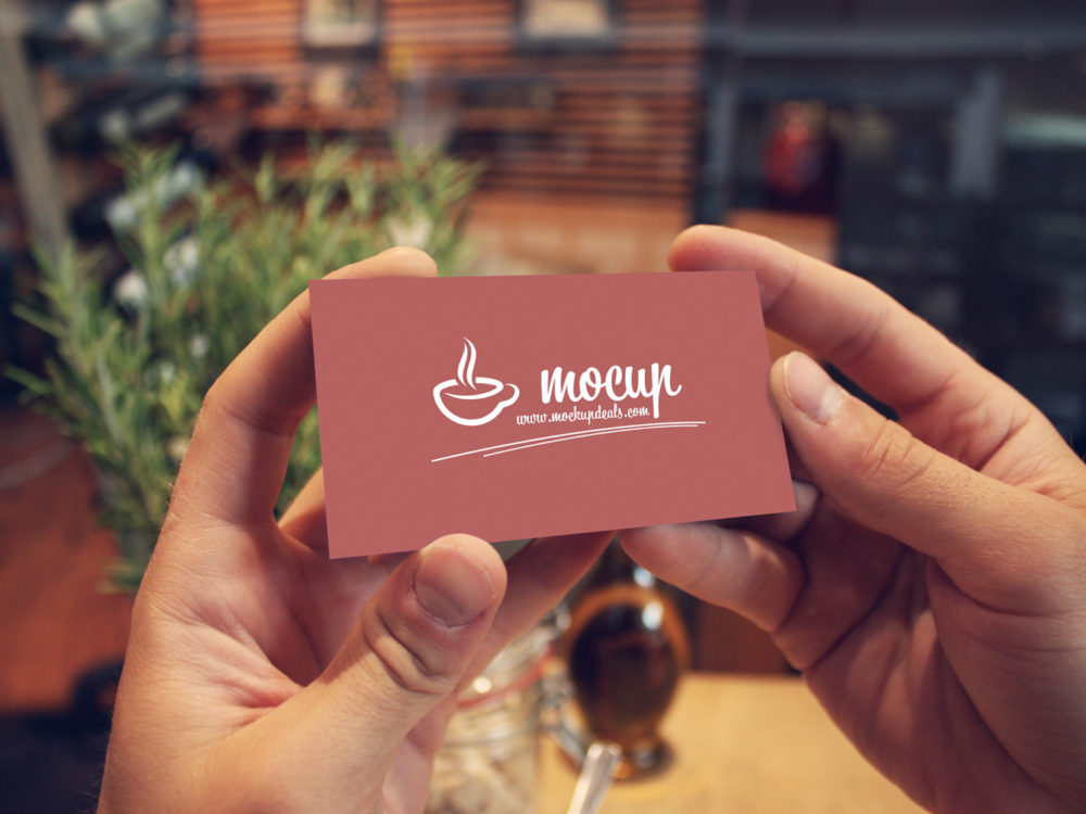 Free Business card Mockup