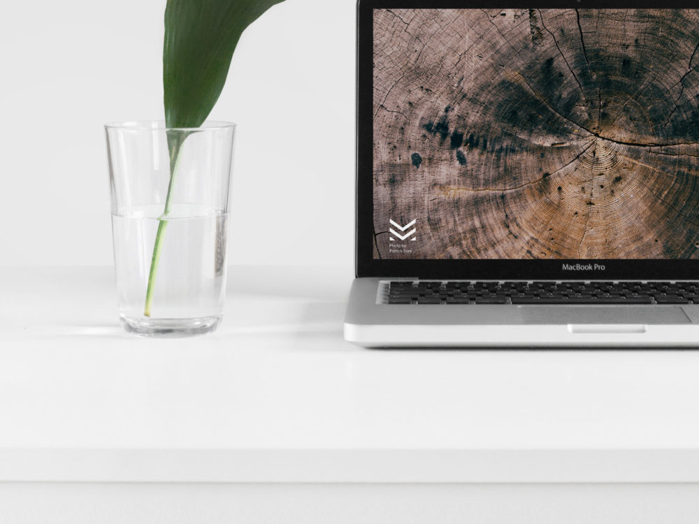 Free MacBook Mock Up PSD