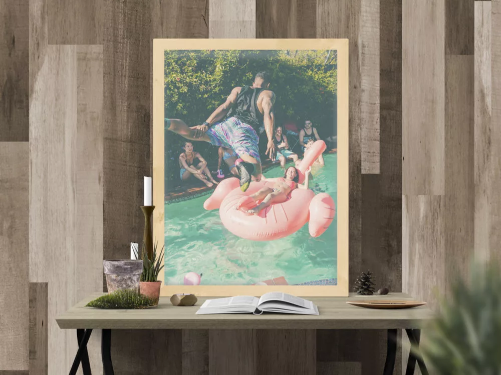 Free Poster Frame Mockup