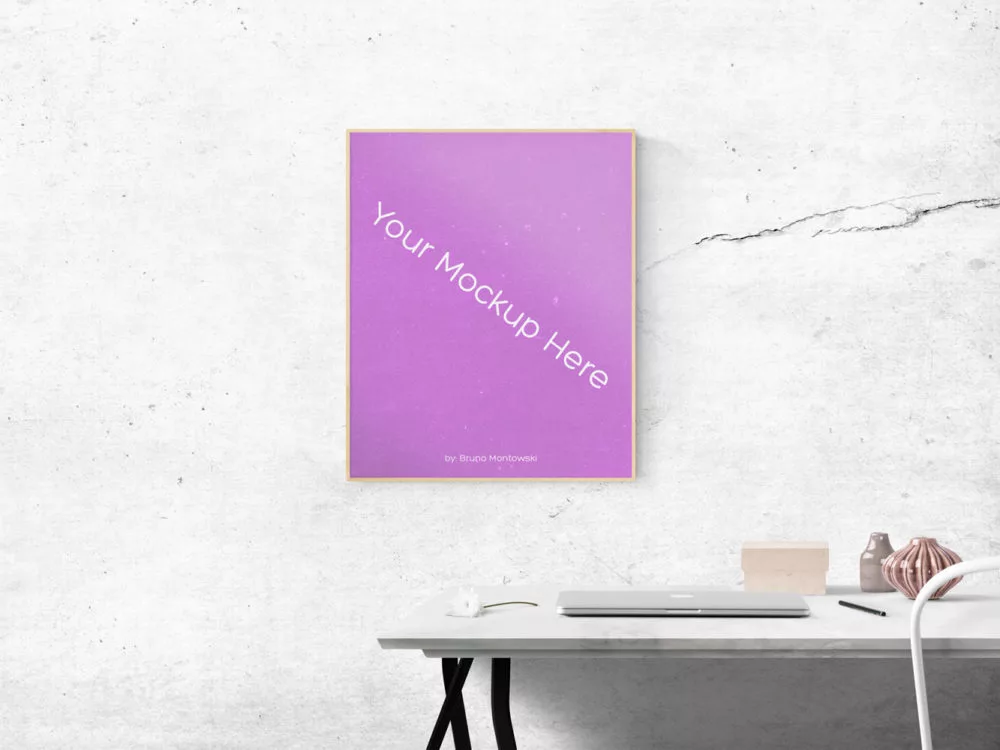 Free Poster Frame Mockup