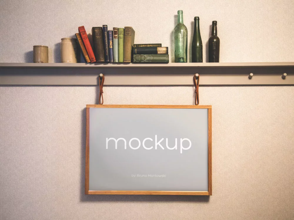 Free Poster Frame Mockup