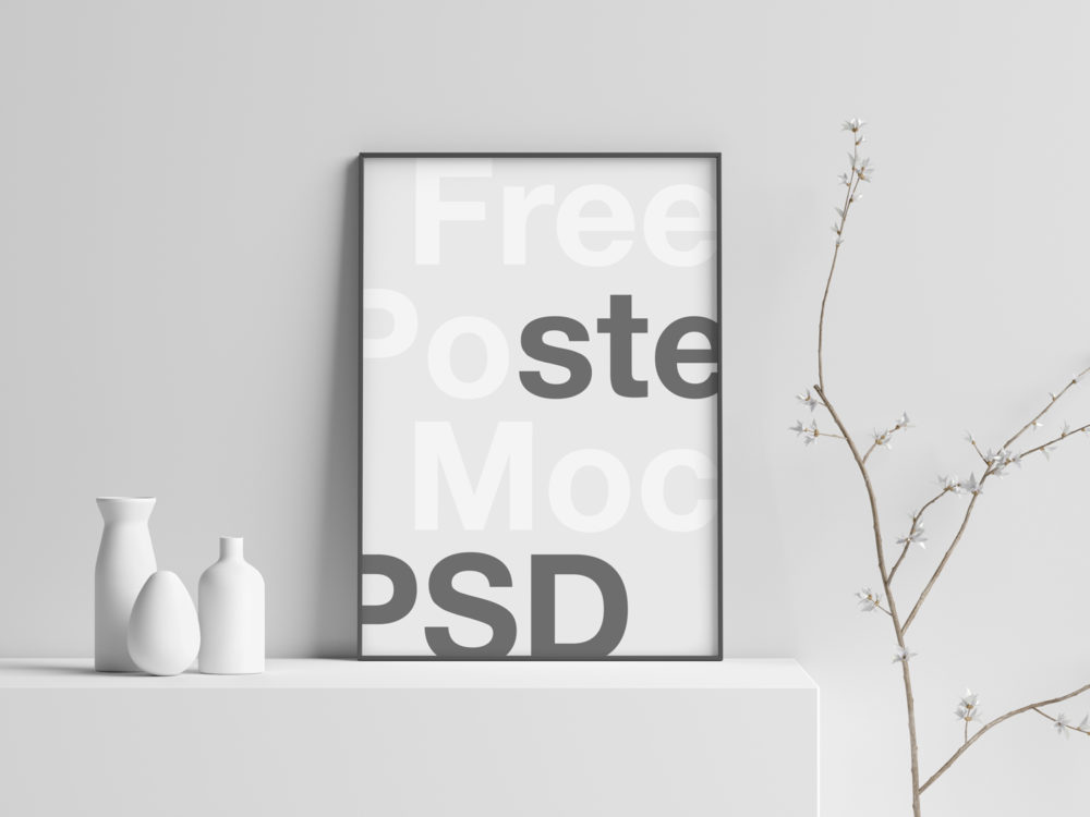 Download Free Poster Mockup Psd Free Mockup