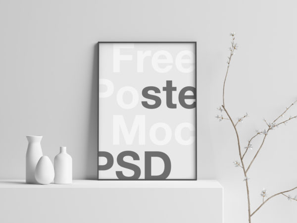 Free Poster Mockup PSD